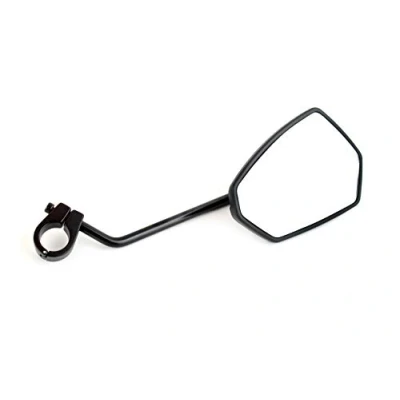 Afbeelding van Ergotec Spiegel M 77l Met Lange Arm Links Aluminium Zwart