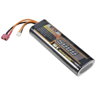 Afbeelding van Reely Li ion accupack 7.4 V 5000 mAh Aantal cellen: 2 10 C Hardcase T stekkersysteem