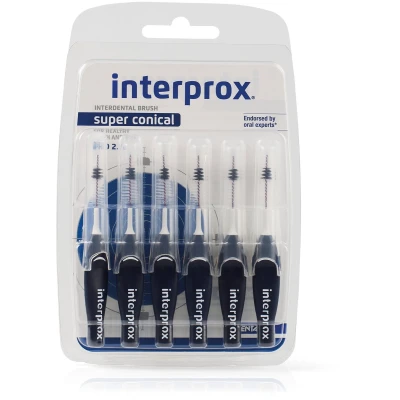 Afbeelding van Interprox Ragers Super Conical Donkerblauw PHD 2.0 6 stuks