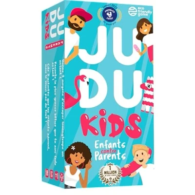 Afbeelding van JUDUKIDS gezelschapsspellen Het grappige familiespel vol vragen en uitdagingen om meer over zijn ouders of kinderen te len! gezelschapsspel familie,