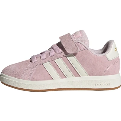 Afbeelding van adidas Sportswear Grand Court 00S Sneakers laag Clear pink off white gum voor kinderen, Maat: 28.5, Leer/ synthetisch