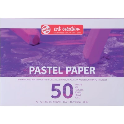 Afbeelding van Talens Art Creation Pastelpapier, 90 G/m², Ft A3, Blok Met 50 Vellen Tekenpapier