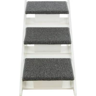 Afbeelding van Trixie Loopplank Met Uitklapbare Treden Mdf Wit 44X106X46 CM