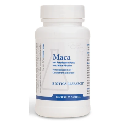 Afbeelding van Biotics Maca Capsules 60TB