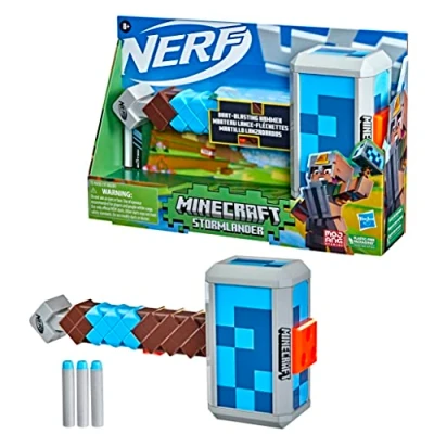 Afbeelding van NERF Minecraft Stormlander Hamer Blaster