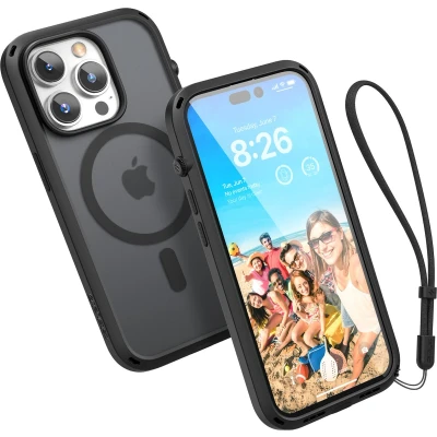 Afbeelding van Catalyst Influence Case with MagSafe iPhone 14 Pro Stealth Black CATDMSPH14BLKMP