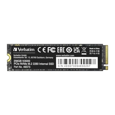 Image de Verbatim Vi3000 SSD High Endurance 256 Go interne M.2 2280 PCIe 3.0 x4 (NVMe)