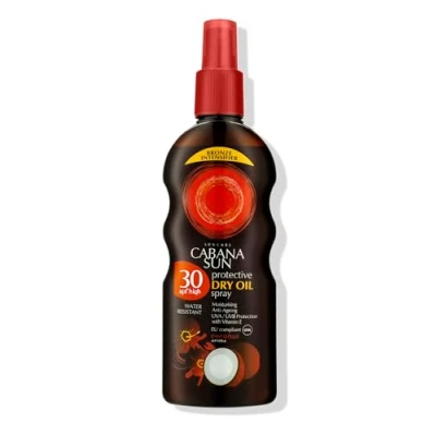 Afbeelding van CABANA SUN DRY COCO OIL SPF30 200 ml