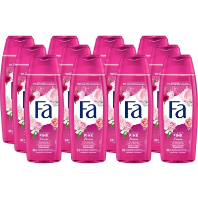 Afbeelding van 6x Fa Douchegel Pink Passion 250 ml