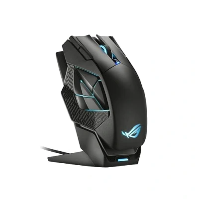 Afbeelding van Asus ROG Spatha X Gaming muis Radiografisch, USB Optisch Zwart 12 Toetsen 19000 dpi Verlicht