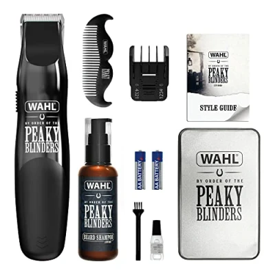 Afbeelding van Wahl Peaky Blinders 19 delig Baardtrimmer set Giftset Geschenkset Limited Edition