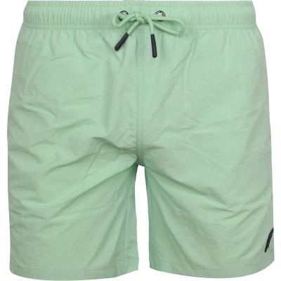 Afbeelding van Suitable Zwembroek Plain Lichtgroen maat L Heren met Regular fit Pasvorm Herenkleding