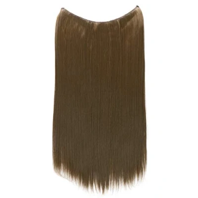 Afbeelding van PPRETTYSHOP 50cm 1 Inslagverlenging Met Elastische Band Haarverlenging Haarstukje Glad Hittebestendig Lichtbruin E104