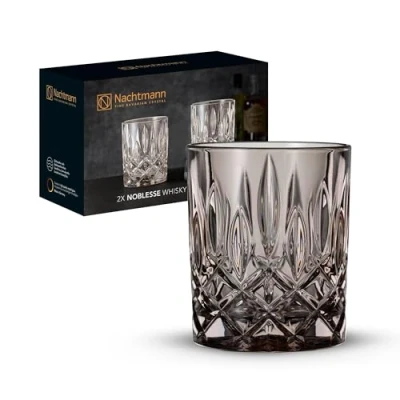 Afbeelding van Nachtmann Whiskey Glazen Noblesse Taupe 295 ml 2 Stuks