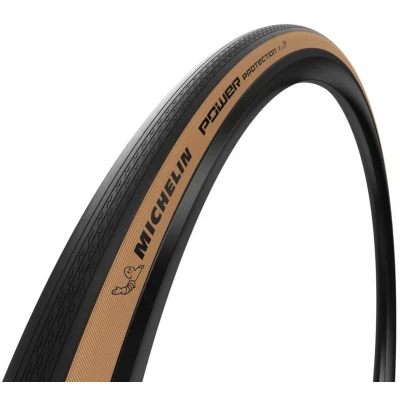 Afbeelding van Michelin Buitenband 28 Power Protection ETRTO maat: 622 Zwart/Bruin