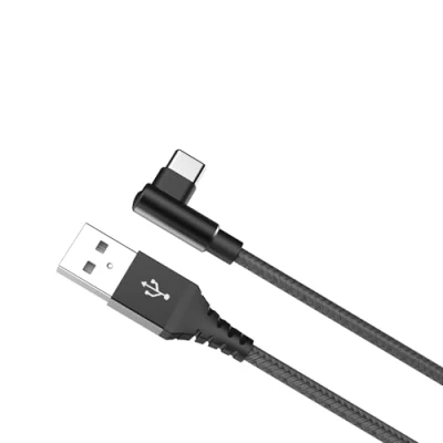 Afbeelding van Celly Datakabel USB&gt;USB C en L stekker 1 meter zwart 0517514
