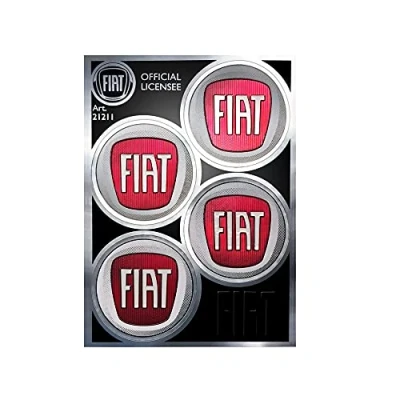 Afbeelding van Fiat 21211 Officiële Wielafdekking, 4 logo&#039;s, 48 mm