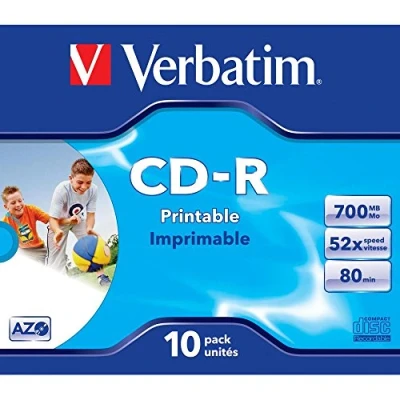 Image de Verbatim CD R 80 min x 10