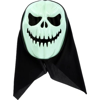 Afbeelding van Folat Masker Pompoen Glow in the dark Halloween kinderen horror