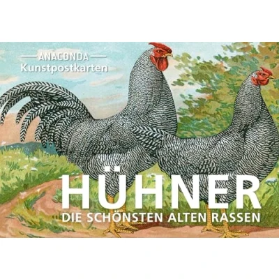 Afbeelding van Postkarten Set Hühner