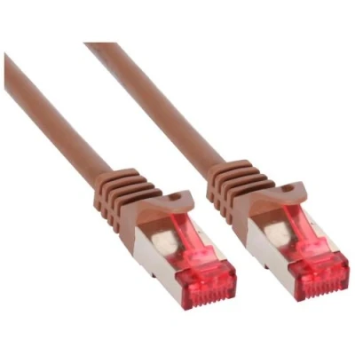 Image de InLine cordon de raccordement 50 cm brun