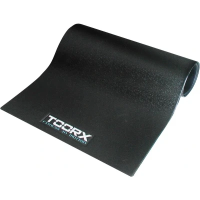 Afbeelding van Toorx Fitness Onderlegmat 120x80x0,6 cm Zwart PVC