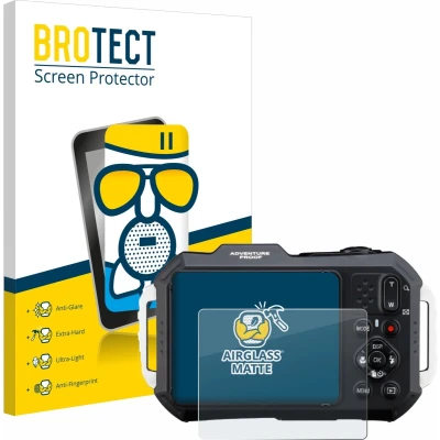 Afbeelding van BROTECT Screenprotector voor Ricoh Pentax WG 1000 Folie Beschermfolie Beschermglas matte