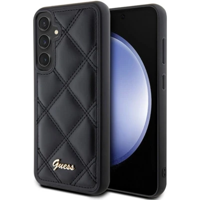 Afbeelding van Guess Quilted Back Case Geschikt voor Samsung Galaxy S23 FE (S711) Zwart