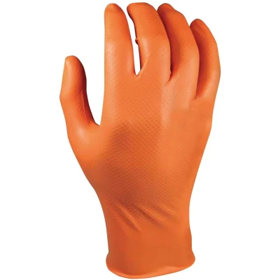 Afbeelding van M safe nitril grippaz handschoen maat 8 10 x 50 handschoenen