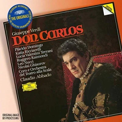 Afbeelding van Plácido Domingo, Katia Ricciarelli, Lucia Valentin Verdi: Don Carlos (3 CD)