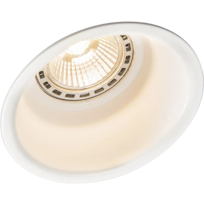 Afbeelding van QAZQA dept Design Inbouwspot 1 lichts Ø 88 mm Wit Woonkamer Slaapkamer Keuken