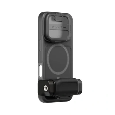 Afbeelding van PolarPro LiteChaser BaseCase iPhone 16 Max Black Telefoonhoes