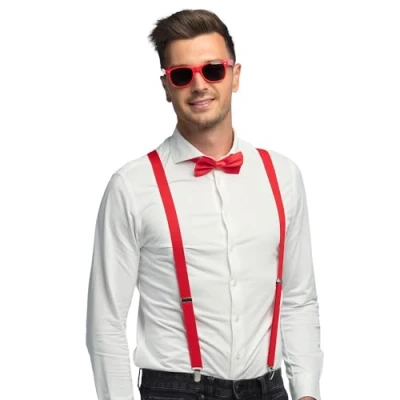 Afbeelding van Boland Accessoireset Rood Volwassenen Unisex Rode duivels