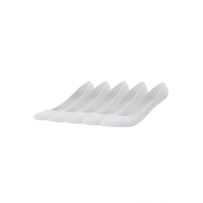 Afbeelding van Urban Classics Invisible Socks 5 PACK Enkelsokken, Heren, Maat: 47 50, White