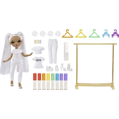 Afbeelding van Rainbow High Color &amp; Create Deluxe Set Modepop met outfits