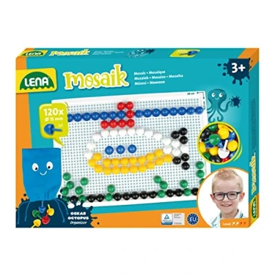 Afbeelding van Lena Mozaïek Set kleur 120st 15 mm
