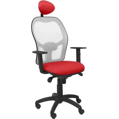 Afbeelding van Bureaustoel met hoofdsteun Jorquera Piqueras y Crespo ALI350C Rood