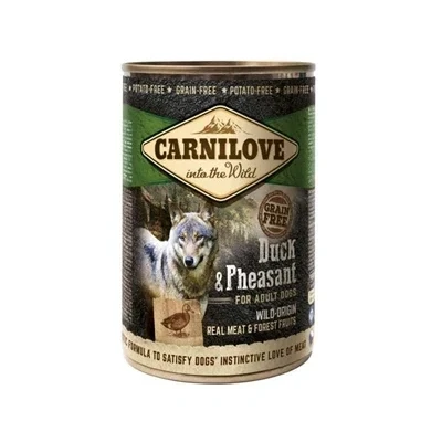 Afbeelding van 6x400 gr Carnilove dog blik eend / fazant hondenvoer