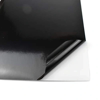Afbeelding van Evergreen Goods 30 stuks A4 vellen zelfklevend waterdicht mat glanzend vinyl voor snijmachines (zwart glanzend)