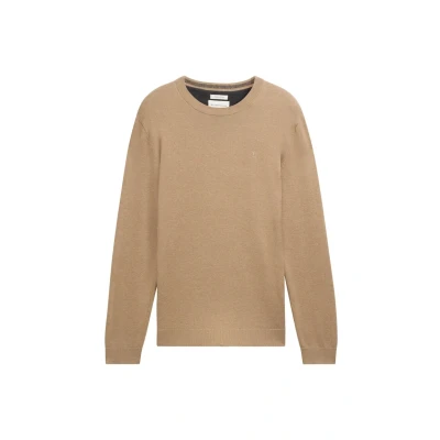 Afbeelding van TOM Tailor Trui, Heren, Maat: 3XL, Braun