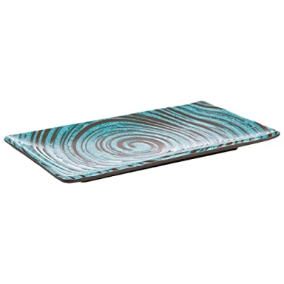 Afbeelding van APS Melamine dienblad CANCUN 85200 / voor vele gerechten, 23,50 x 13,50 1,50 cm