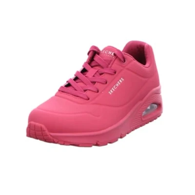 Afbeelding van Skechers Sport UNO Sneakers laag, Dames, Maat: 42, Magenta durabuck/mesh Pu