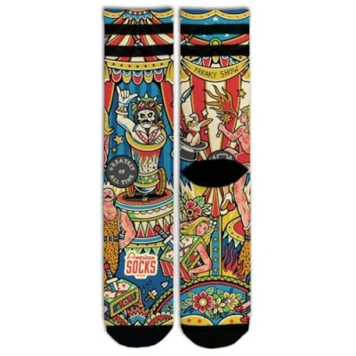 Afbeelding van AMERICAN SOCKS CIRCUS S/M EU, Veelkleurig.