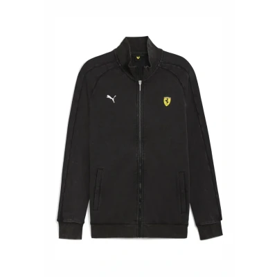Afbeelding van Scuderia Ferrari T7 jack voor Heren, Zwart, Maat XS PUMA