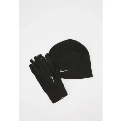 Afbeelding van Nike Performance HAT AND Glove SET Muts, Dames, Maat: M/L, Black/silver