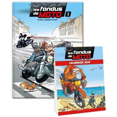 Image de Les Fondus de moto tome 01 + calendrier 2024 offert