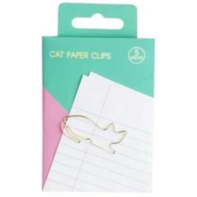 Afbeelding van Huisdier Paperclips (set Van 5) Kat