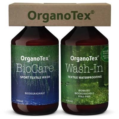 Afbeelding van Organotex Garment Care Kit 300ml (Wash + Waterproofing) Onderhoud artikelen voor kleding