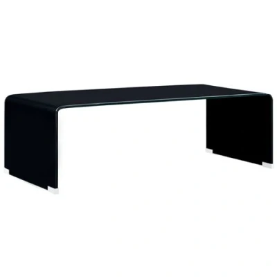 Afbeelding van vidaXL Salontafel Zwart