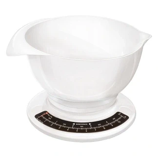 Afbeelding van Soehnle 65054 Culina Pro Analoge Keukenweegschaal Met Mengkom 2.5L Wit